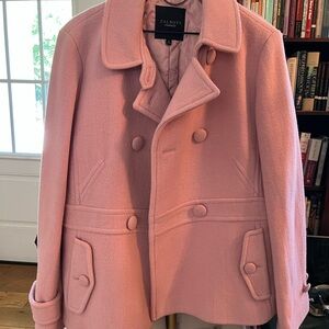 Talbots Women's Soft Pink Peacoat
